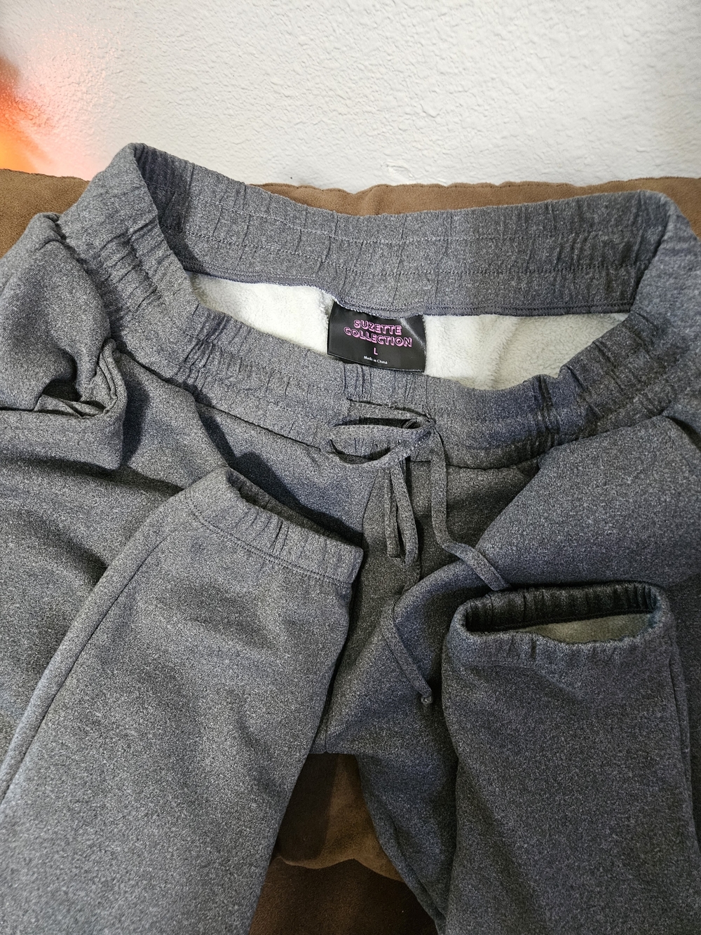 Women's Charcoal Gray Jogger Sweatpants